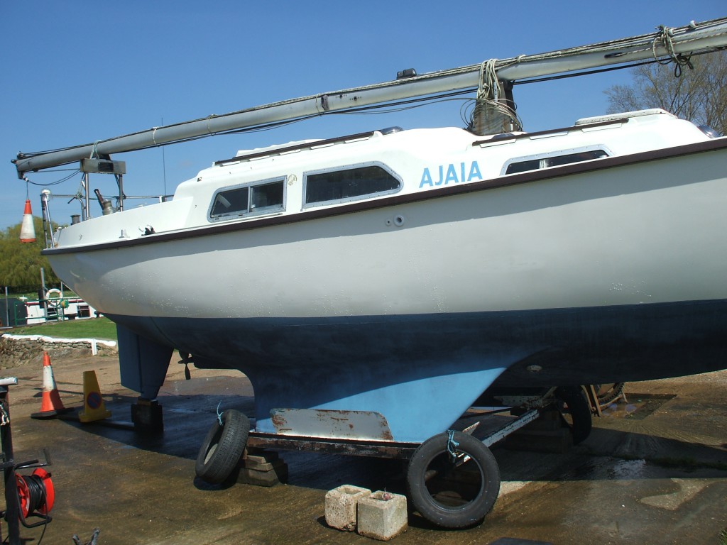 On trailer