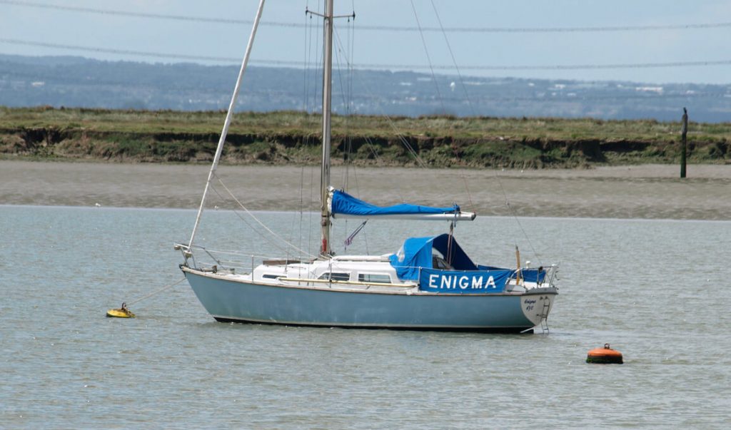 Enigma on mooring