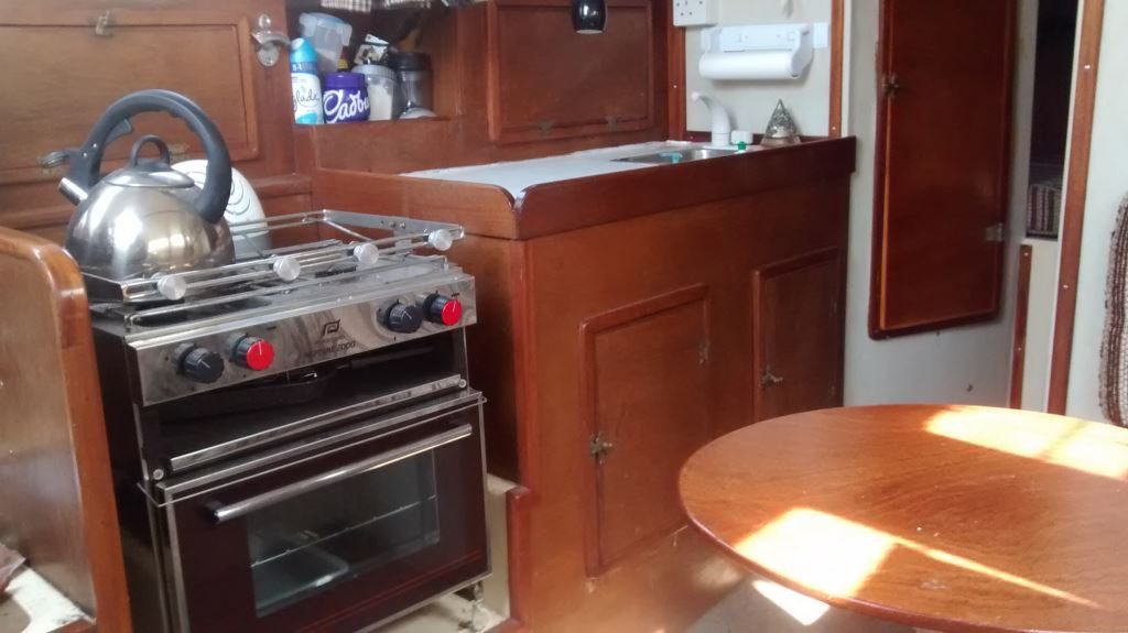 Sabre 27 galley