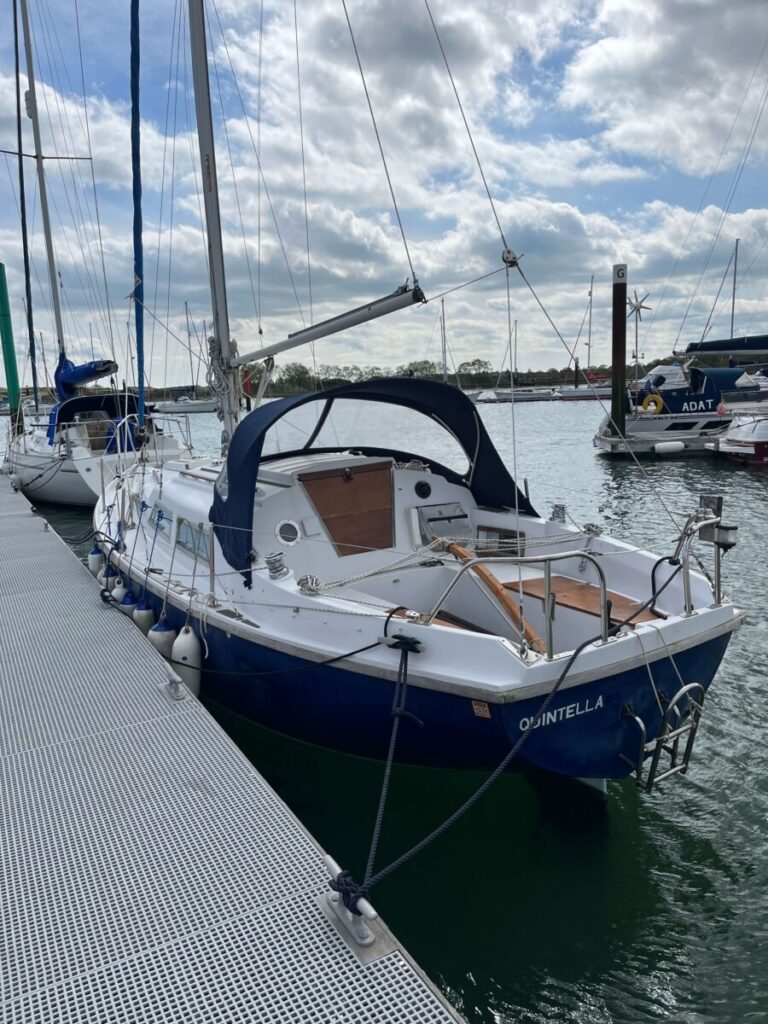 Moored at Haslar