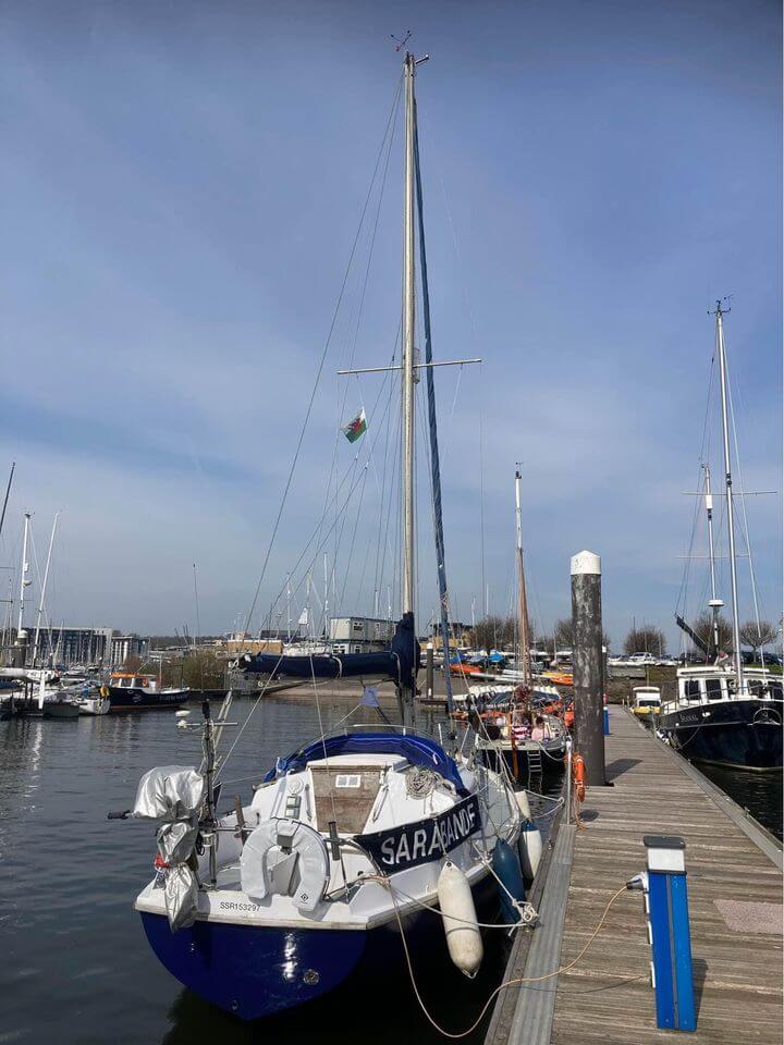 Sabre 27 Yacht Sarabande – On Pontoon