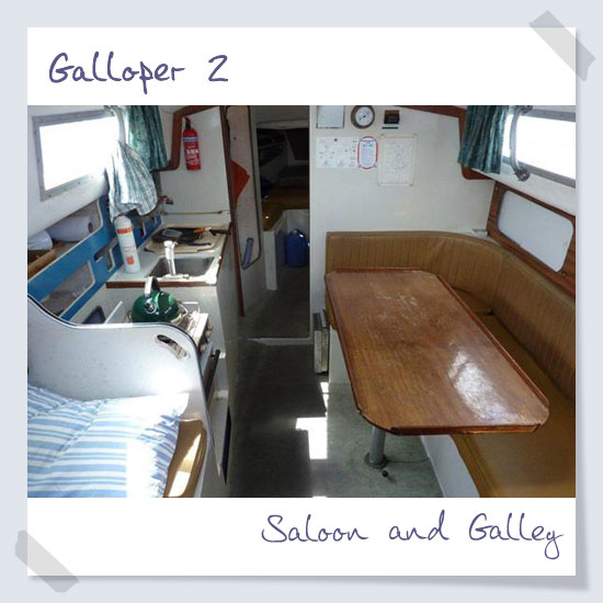 Saloon and Galley