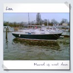 Moored up