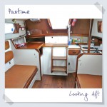 Looking aft