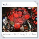 Beta DB720 20HP 3 cylinder diesel