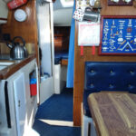Samphire saloon and galley