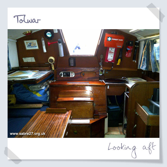 Looking Aft