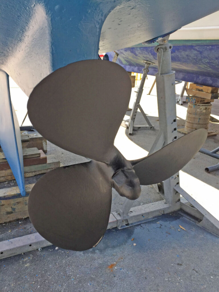Trireme, prop